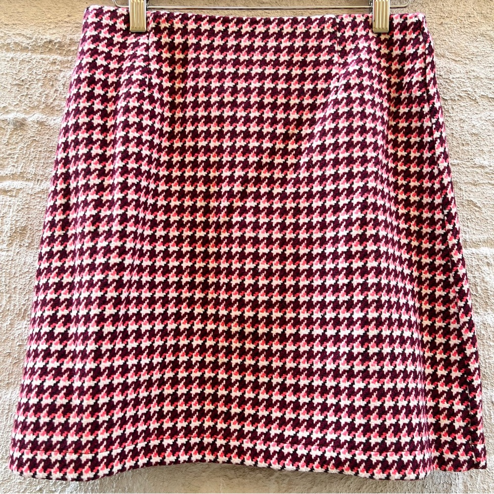 Cute Lili Sidonio Houndstooth Mini Skirt Sz XS